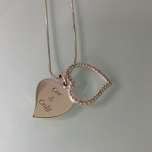 Things Remembered “one & only” heart necklace